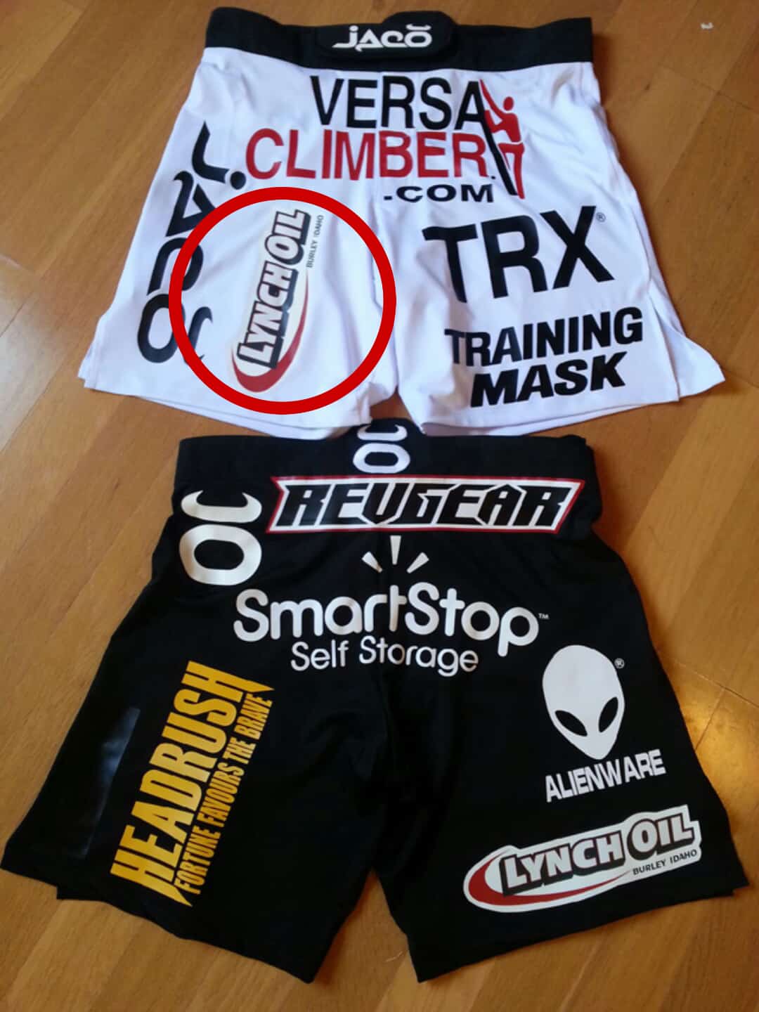 Athlete Fight Kit & Press Wall